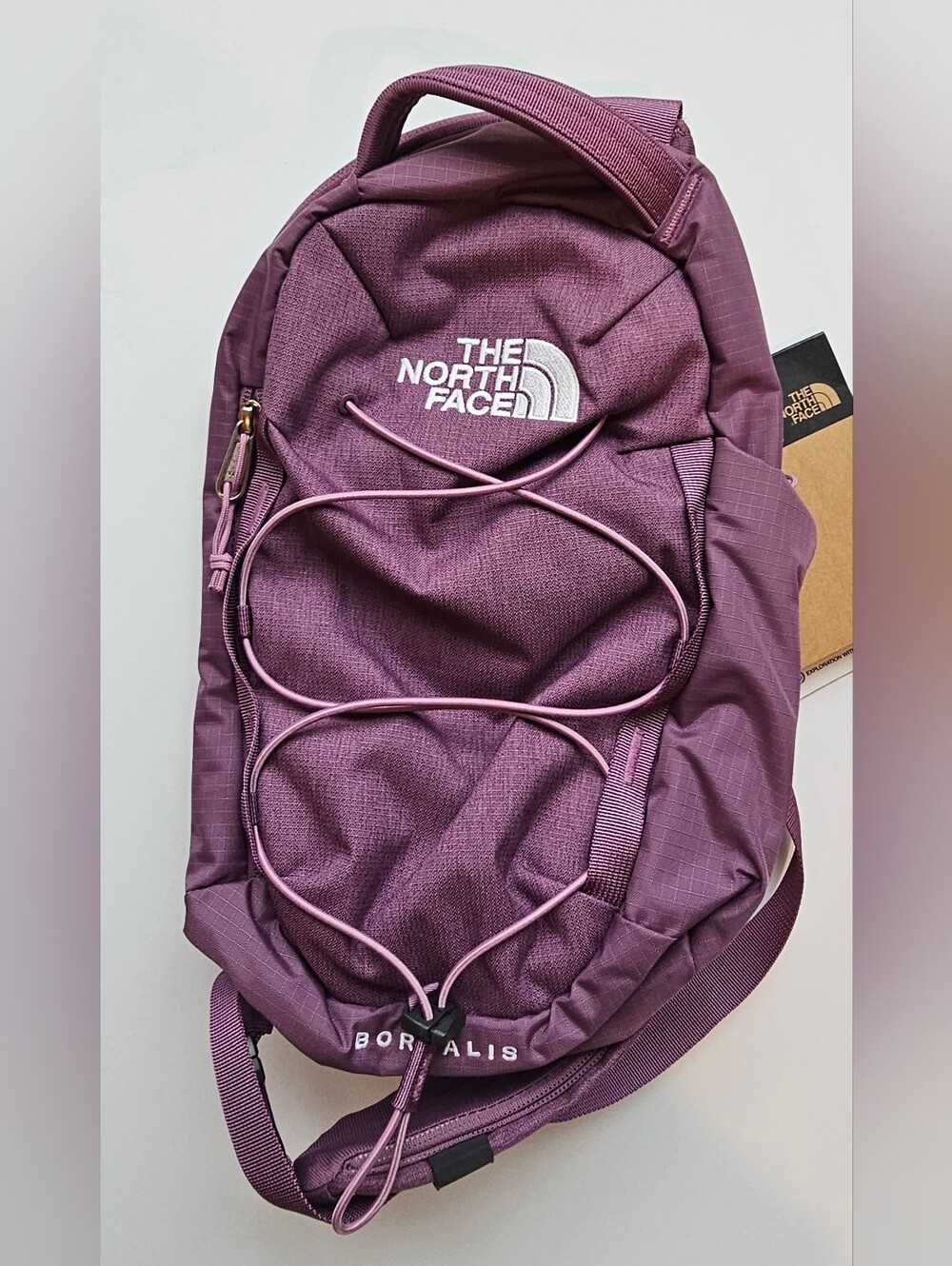 NWT The North Face Borealis Sling Chroma Purple Light Heather/ Hushed Lavender